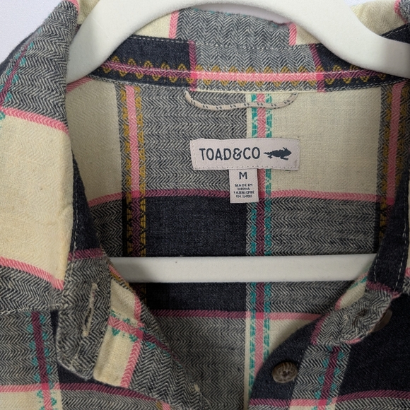 Toad & Co Shirt Dress Plaid - Picture 6 of 10